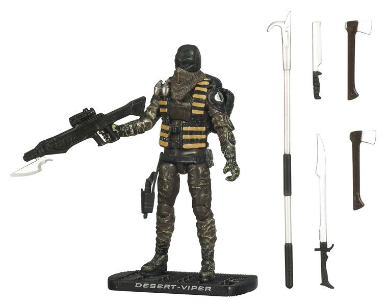 Desert-Viper (Desert Battle) - Hasbro (G.I. Joe: The Rise Of Cobra) action figure collectible [Barcode 653569448259] - Main Image 2
