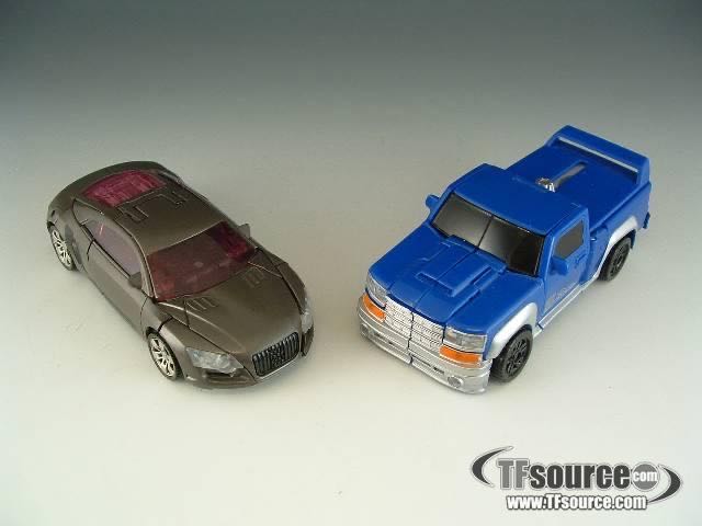 Super Tuner Throwdown Blowpipe & Sideways MISB  (Movie) action figure collectible [Barcode 653569449546] - Main Image 2