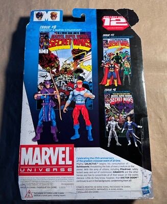 Hawkeye & Piledriver - Hasbro (Marvel Universe) action figure collectible [Barcode 653569451471] - Main Image 4