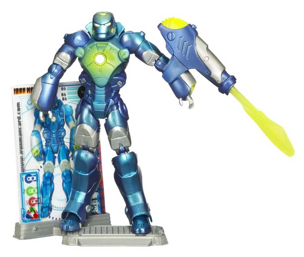 Deep Dive Iron Man - Hasbro (Iron Man 2) action figure collectible [Barcode 653569454410] - Main Image 3