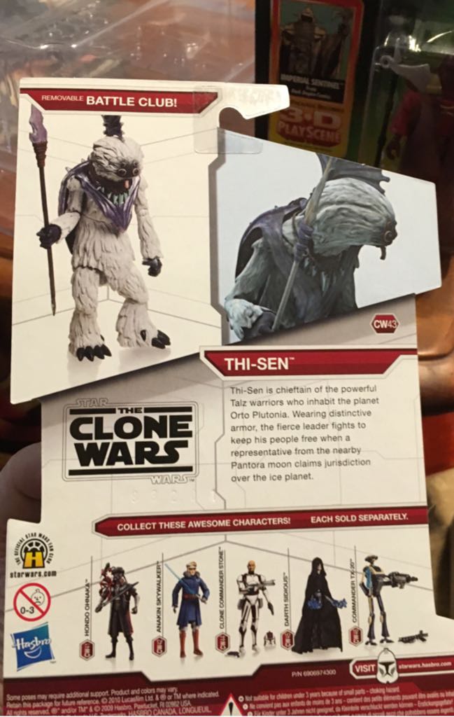 Legacy CW43 - Thi-Sen - Hasbro (The Clone Wars) action figure collectible [Barcode 653569456889] - Main Image 2