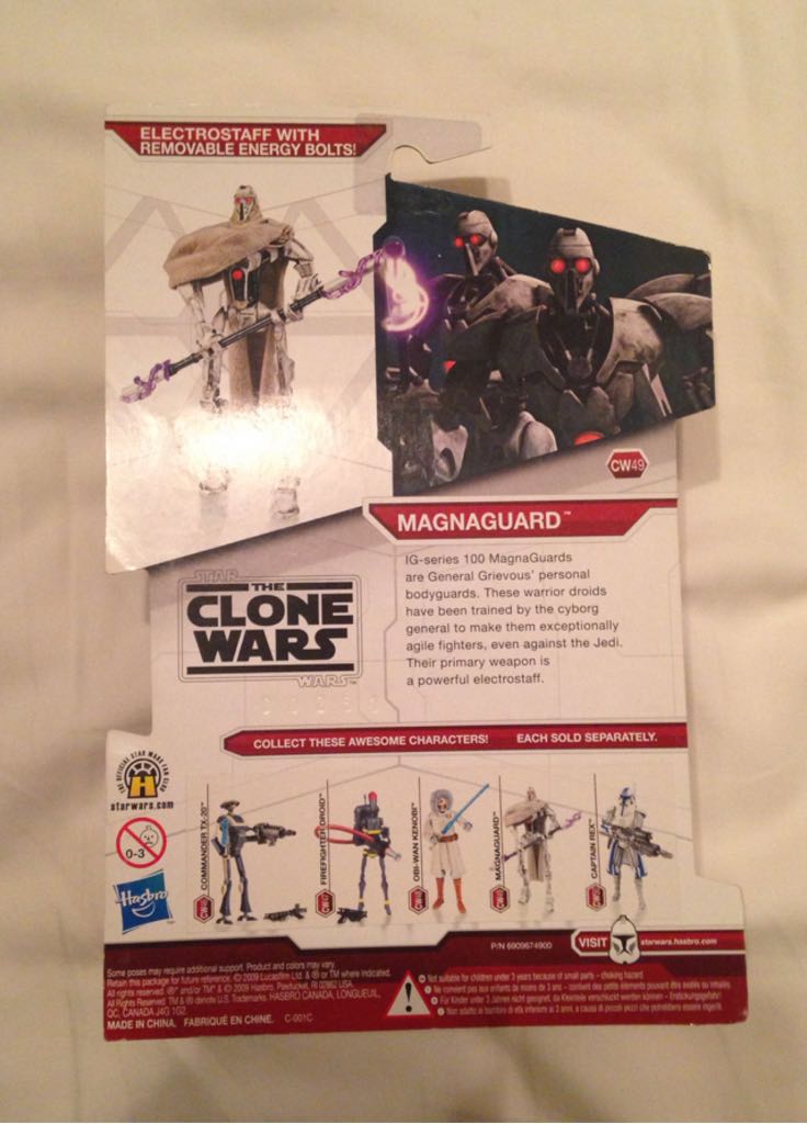 Magnaguard - Hasbro (The Clone Wars (Red)) action figure collectible [Barcode 653569456926] - Main Image 2