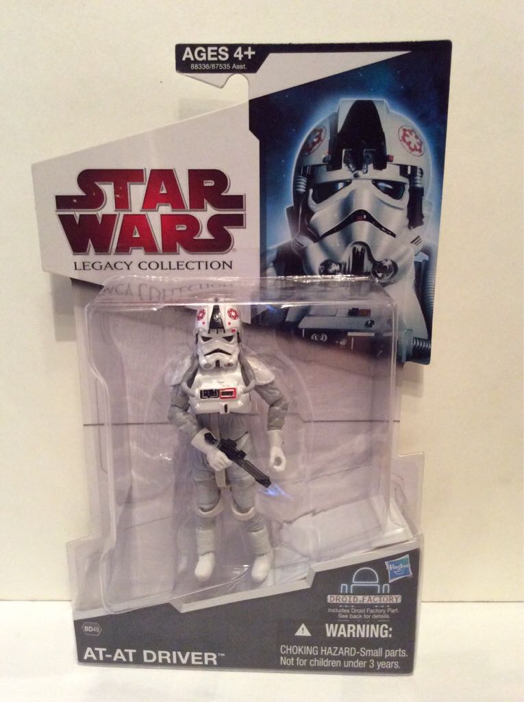 Legacy BD49 - AT-AT Driver  (2008-2010 The Legacy Collection) action figure collectible [Barcode 653569464907] - Main Image 1