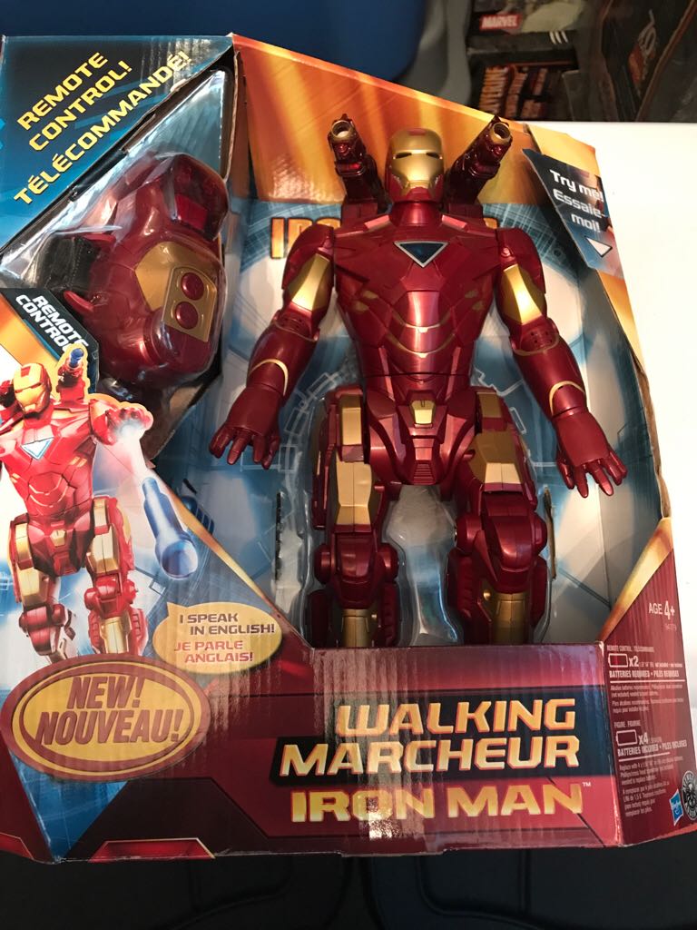 Iron Man 1 Walking Iron Man RC  action figure collectible [Barcode 653569465492] - Main Image 1