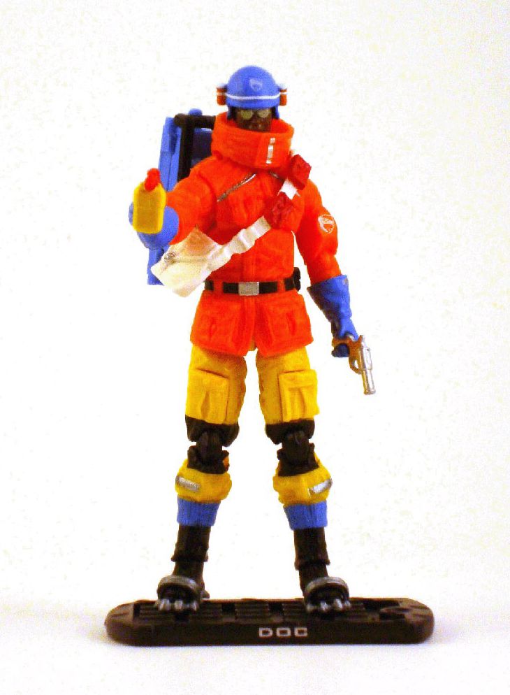 G.I. Joe Rise Of Cobra Carl ”Doc” Greer (Arctic Threat) - Hasbro (W - G.I. Joe Rise of Cobra Line) action figure collectible [Barcode 653569469728] - Main Image 2