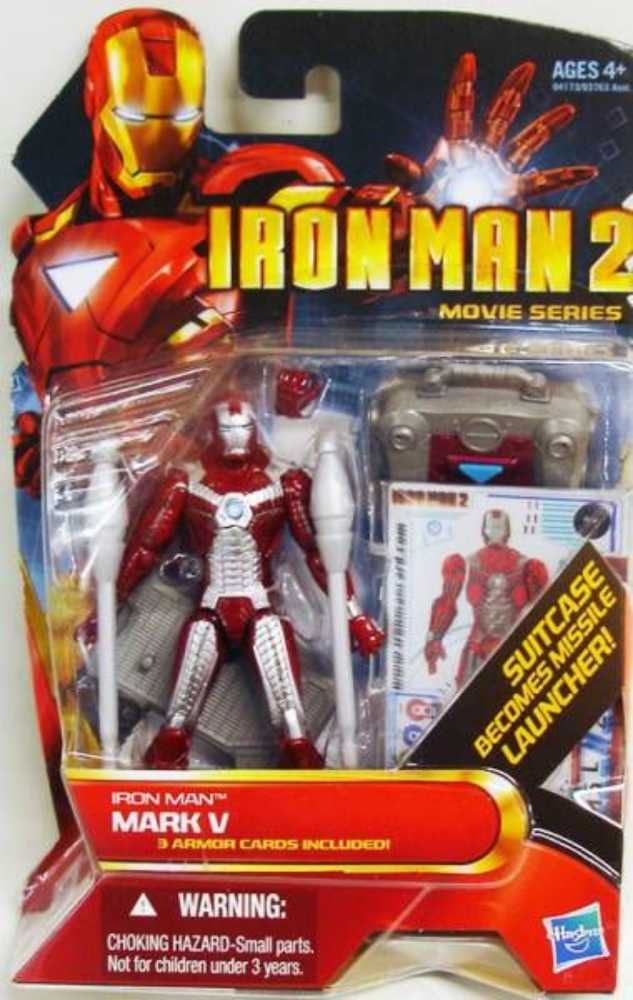 Iron Man: Mark V  (Iron Man 2) action figure collectible [Barcode 653569474753] - Main Image 2