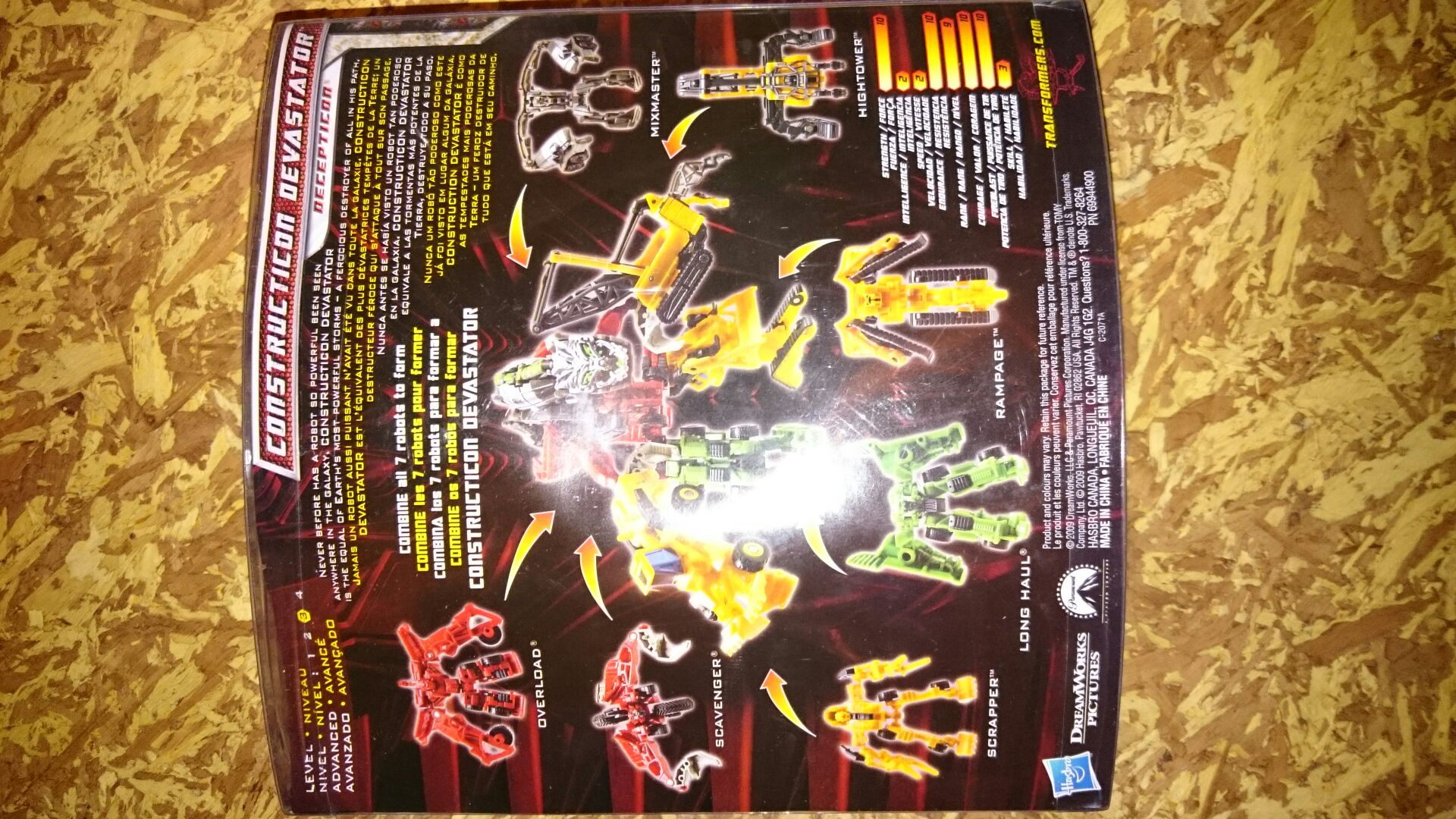 Transformers 2 Revenge Of The Fallenexclusive Action Figure Constructicon  (transformers ROTF) action figure collectible [Barcode 653569481379] - Main Image 2