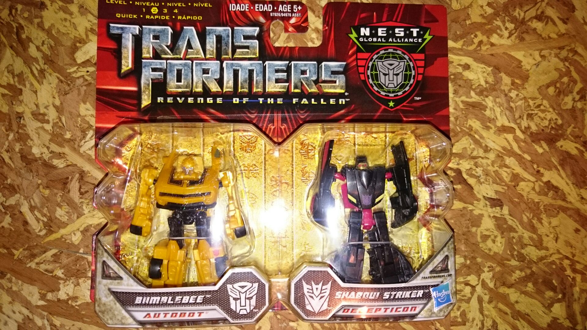 Bumblebee and Shadow Striker legends class  (transformers ROTF) action figure collectible [Barcode 653569483656] - Main Image 1