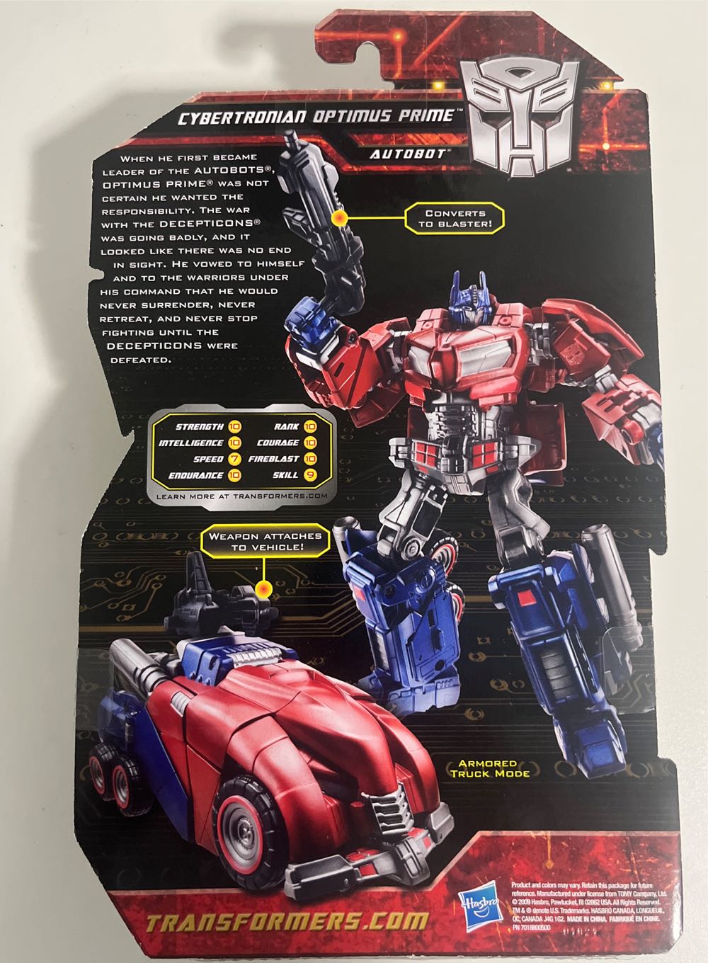 Optimus Prime Cybertronian Mode (Generations) - Hasbro (Transformers: Generations) action figure collectible [Barcode 653569493143] - Main Image 2