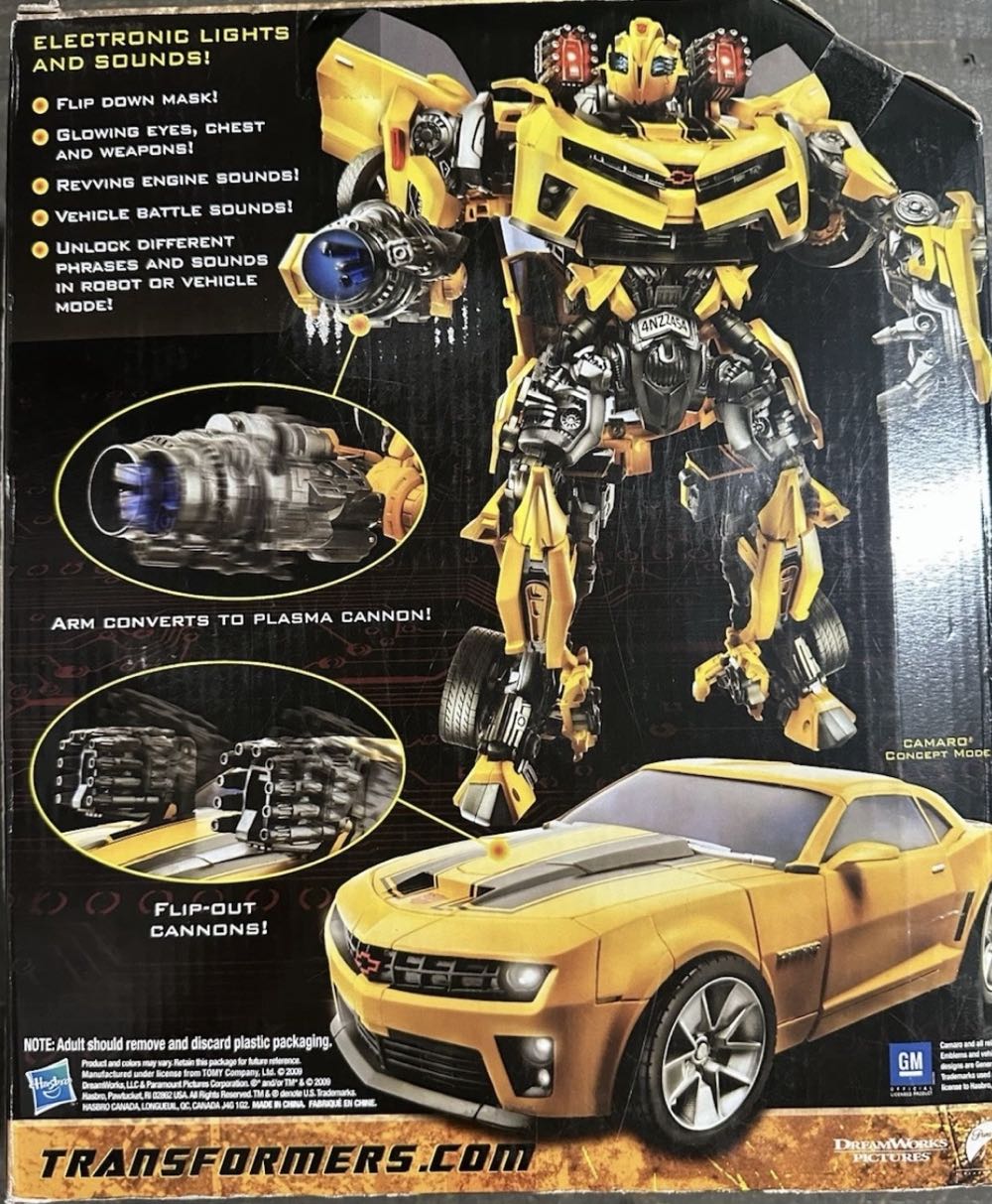 Transformers HFTD : Bumblebee - Hasbro (Hunt For The Decepticons) action figure collectible [Barcode 653569493228] - Main Image 2