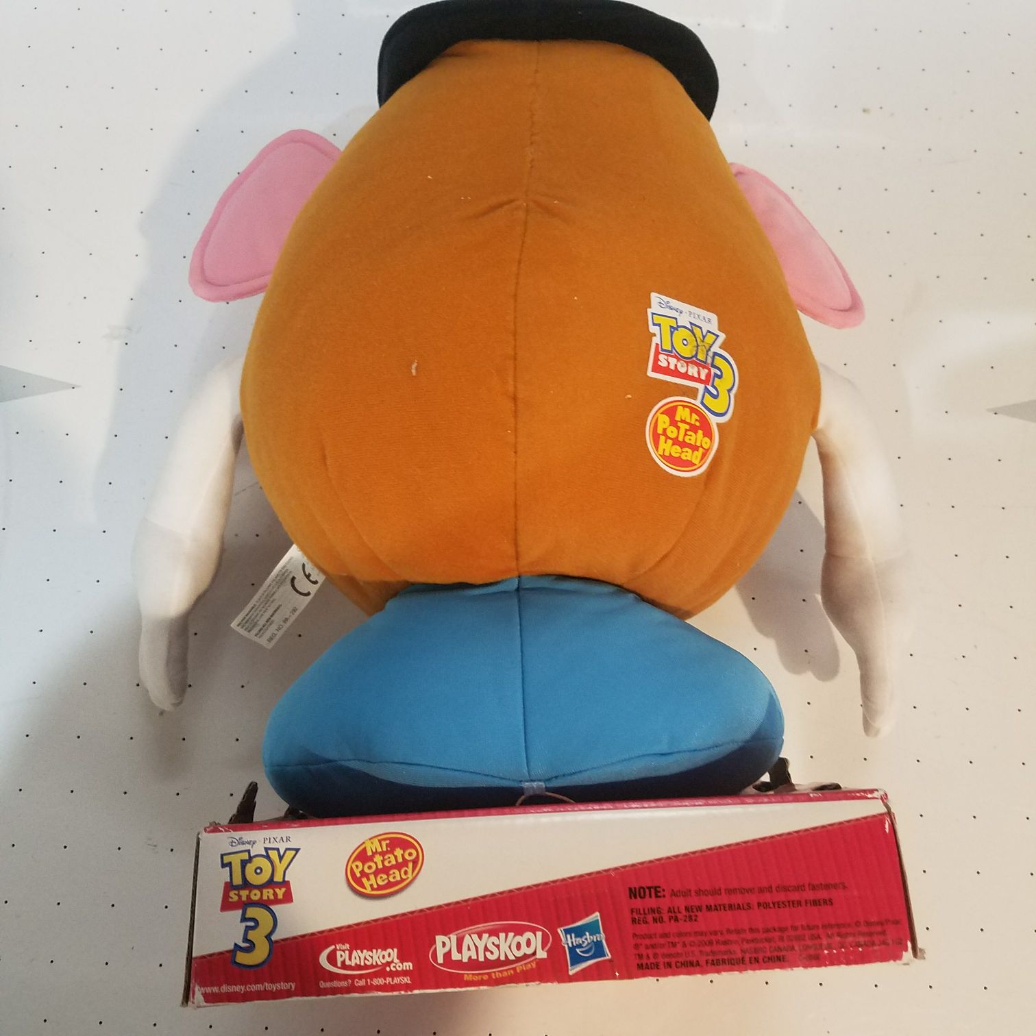 Toy Story 3 Mr Potato Head 15” Plush - Playskool/Hasbro action figure collectible [Barcode 653569493532] - Main Image 2