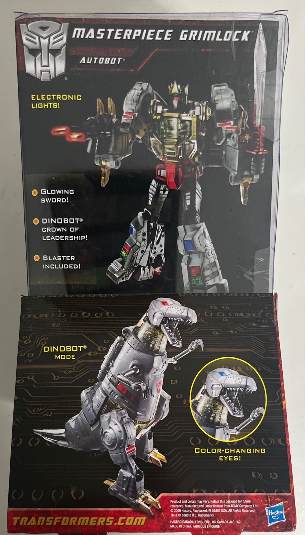 Masterpiece GRIMLOCK - Hasbro (Masterpiece) action figure collectible [Barcode 653569494287] - Main Image 3