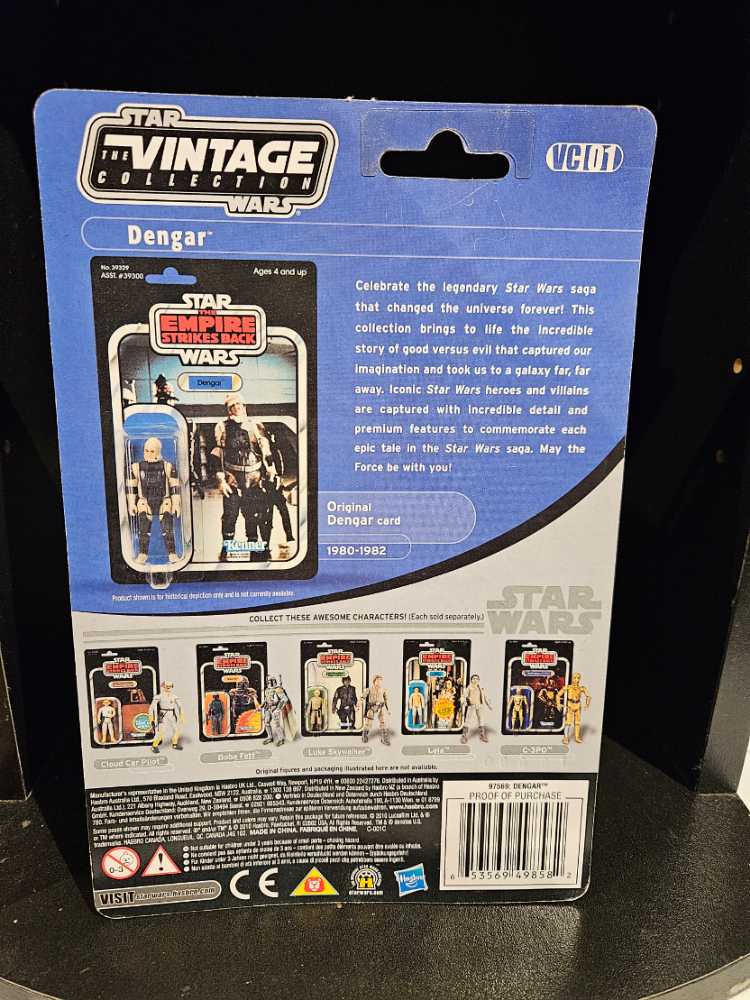 Dengar - Hasbro (Star Wars: The Empire Strikes Back) action figure collectible [Barcode 653569498582] - Main Image 3