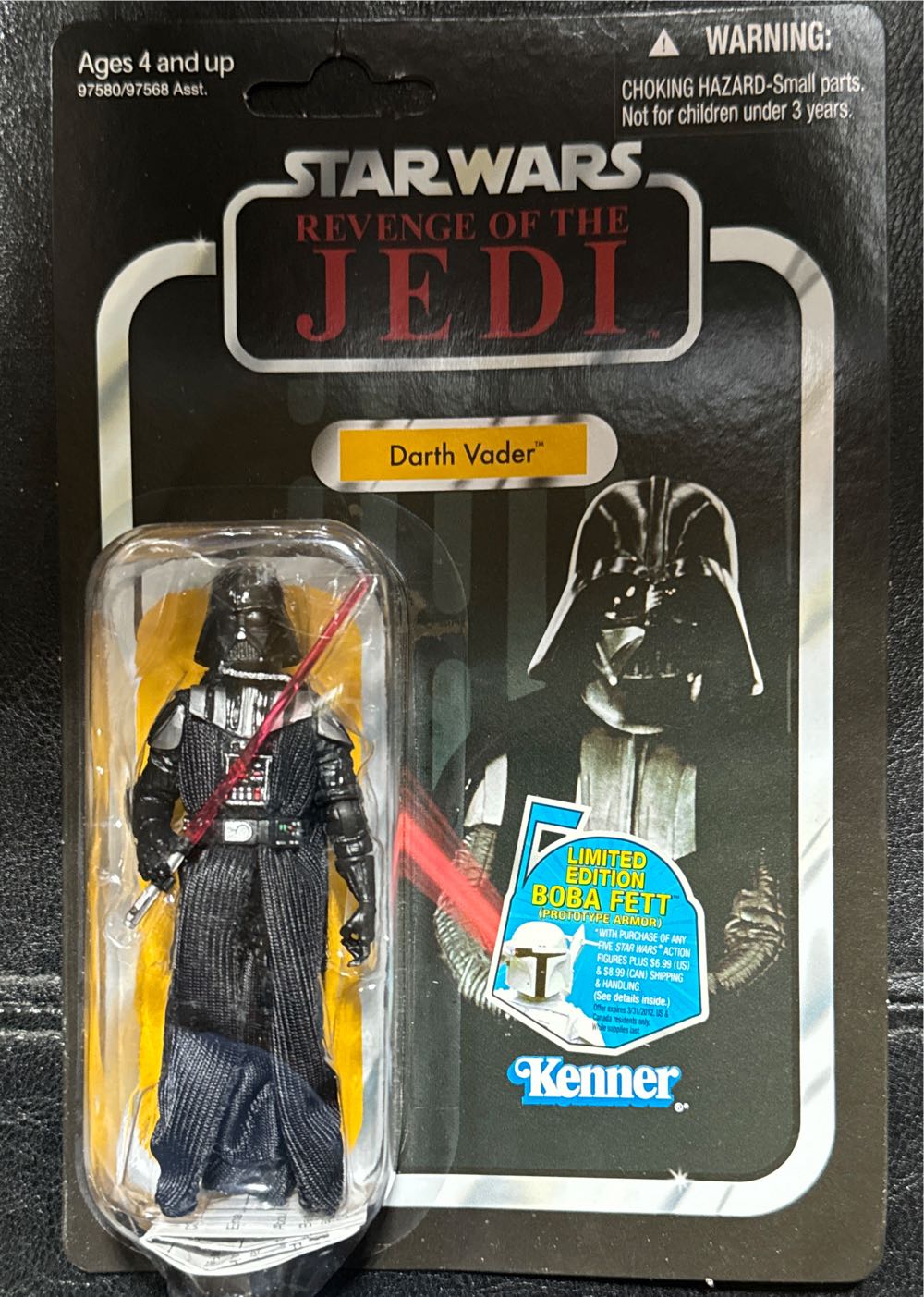 Vintage Collection - #08Foil - Darth Vader - Hasbro (The Empire Strikes Back) action figure collectible [Barcode 653569498629] - Main Image 3