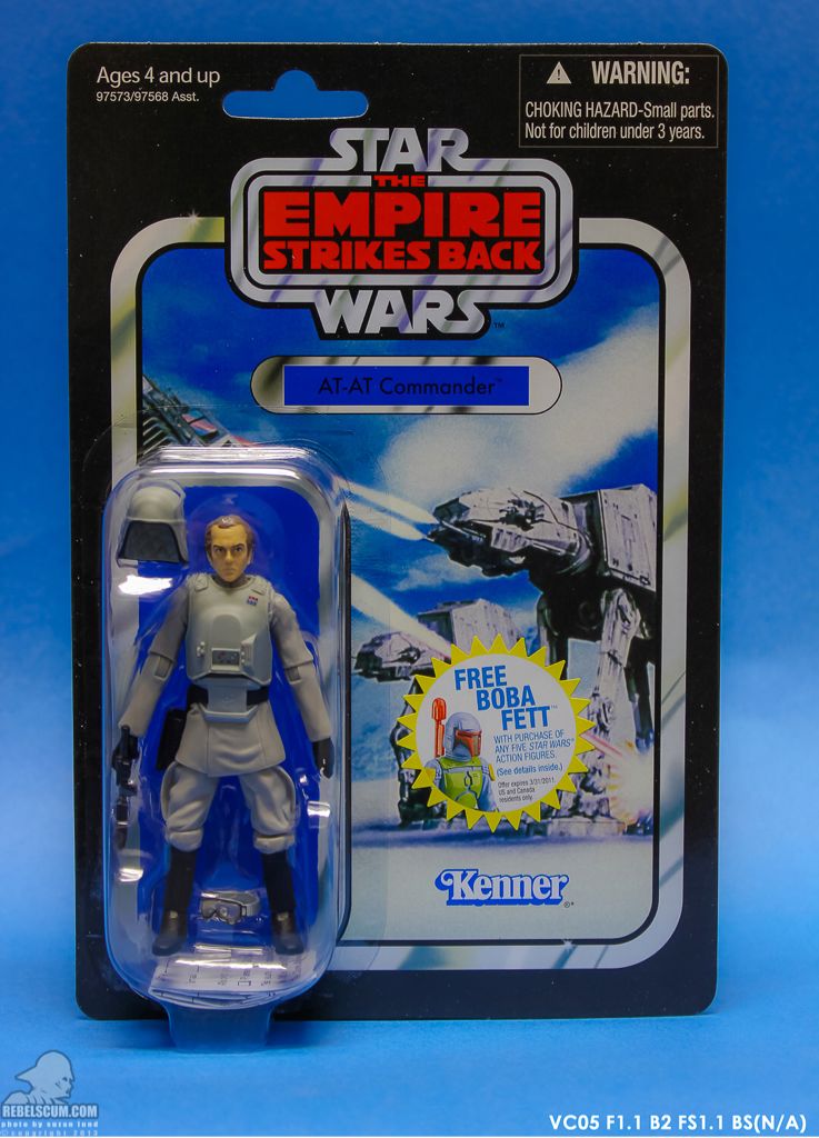 AT-AT Commander - Hasbro (The Vintage Collection) action figure collectible [Barcode 653569498681] - Main Image 2