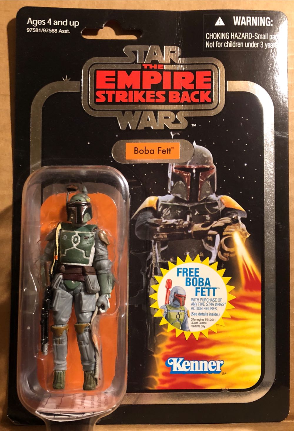 Boba Fett - Hasbro (Star Wars: The Empire Strikes Back) action figure collectible [Barcode 653569498698] - Main Image 4
