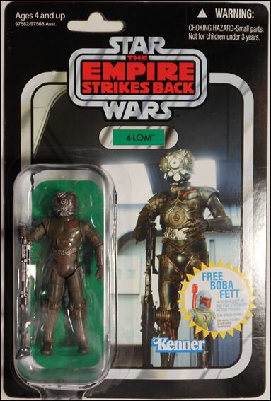 4-LOM VC10 - Hasbro (Star Wars: Episode V - The Empire Strikes Back) action figure collectible [Barcode 653569498742] - Main Image 2