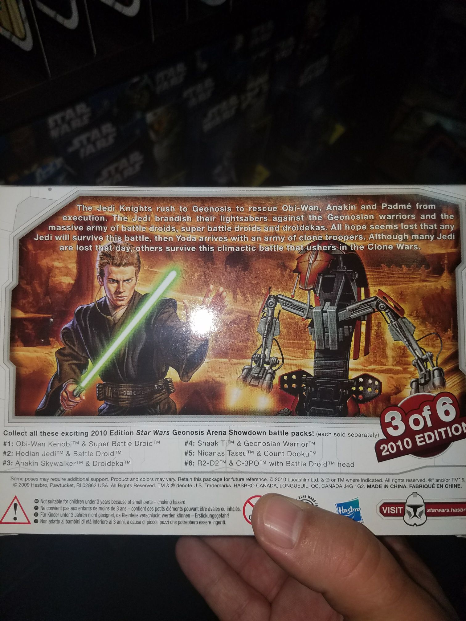 the Legacy Collection - Hasbro (Geonosis Arena Showdown) action figure collectible [Barcode 653569499534] - Main Image 2