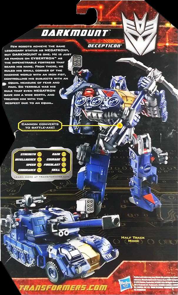 DARKMOUNT - Hasbro (Transformers: Generations) action figure collectible [Barcode 653569503422] - Main Image 4