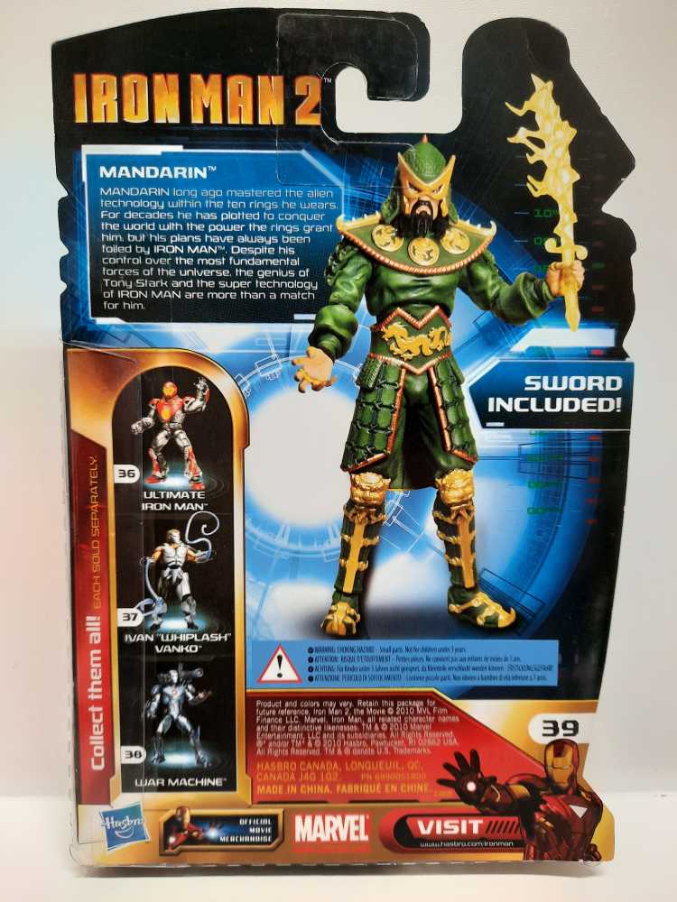 Mandarin - Hasbro (Iron Man 2) action figure collectible [Barcode 653569505228] - Main Image 2