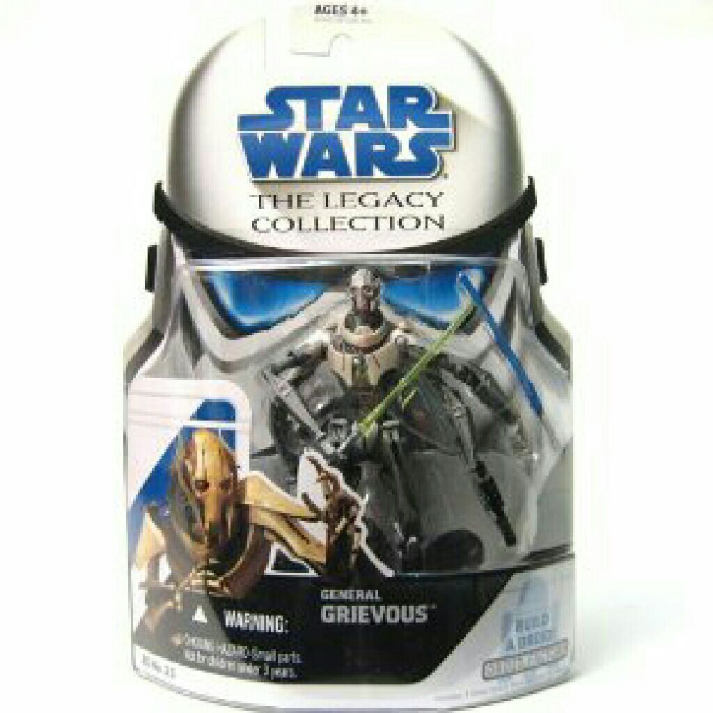 Star Wars The Legacy Collection FX-6 General Grievous  action figure collectible [Barcode 653569506256] - Main Image 1
