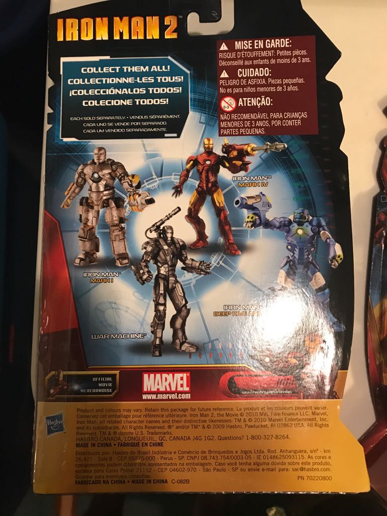 Iron Man 2 - 6” Iron Man Mark Vi  action figure collectible [Barcode 653569507390] - Main Image 2