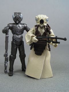 Bounty Hunters 2-Pack (4-LOM & Zuckuss) - Hasbro (Star Wars: Episode V - The Empire Strikes Back) action figure collectible [Barcode 653569511335] - Main Image 2