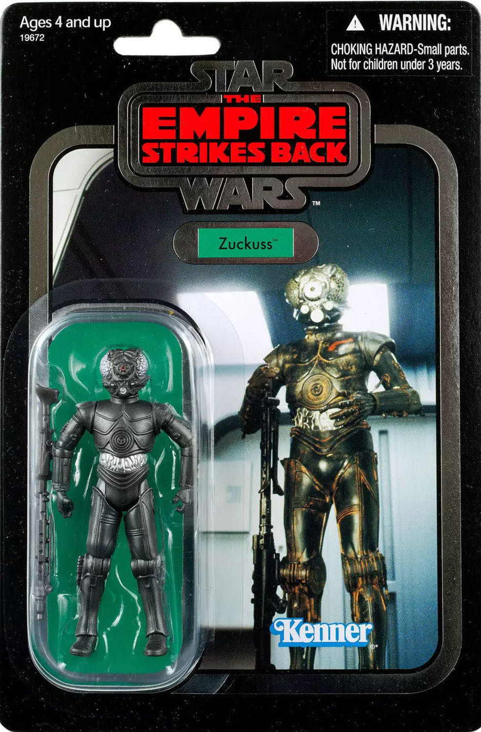 Bounty Hunters 2-Pack (4-LOM & Zuckuss) - Hasbro (Star Wars: Episode V - The Empire Strikes Back) action figure collectible [Barcode 653569511335] - Main Image 3
