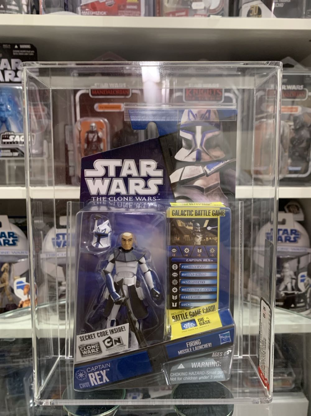 Captain Rex - Star Wars (The Clone Wars) - Hasbro (Star Wars) action figure collectible [Barcode 653569512073] - Main Image 4