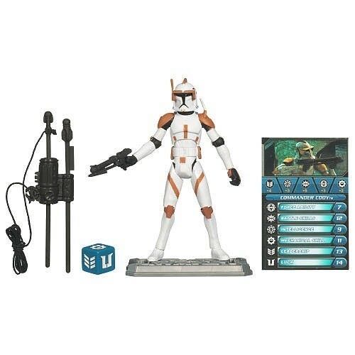 Star Wars 3.75in Clone Commander CODY - Hasbro (Star Wars - The Clone Wars (C.T. Helmet)) action figure collectible [Barcode 653569512097] - Main Image 3