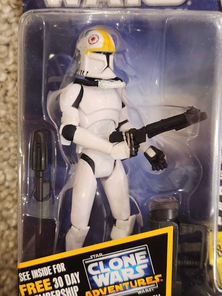 Clone Pilot Odd Ball - Hasbro (The Clone Wars (2010 - 2011)) action figure collectible [Barcode 653569514480] - Main Image 3