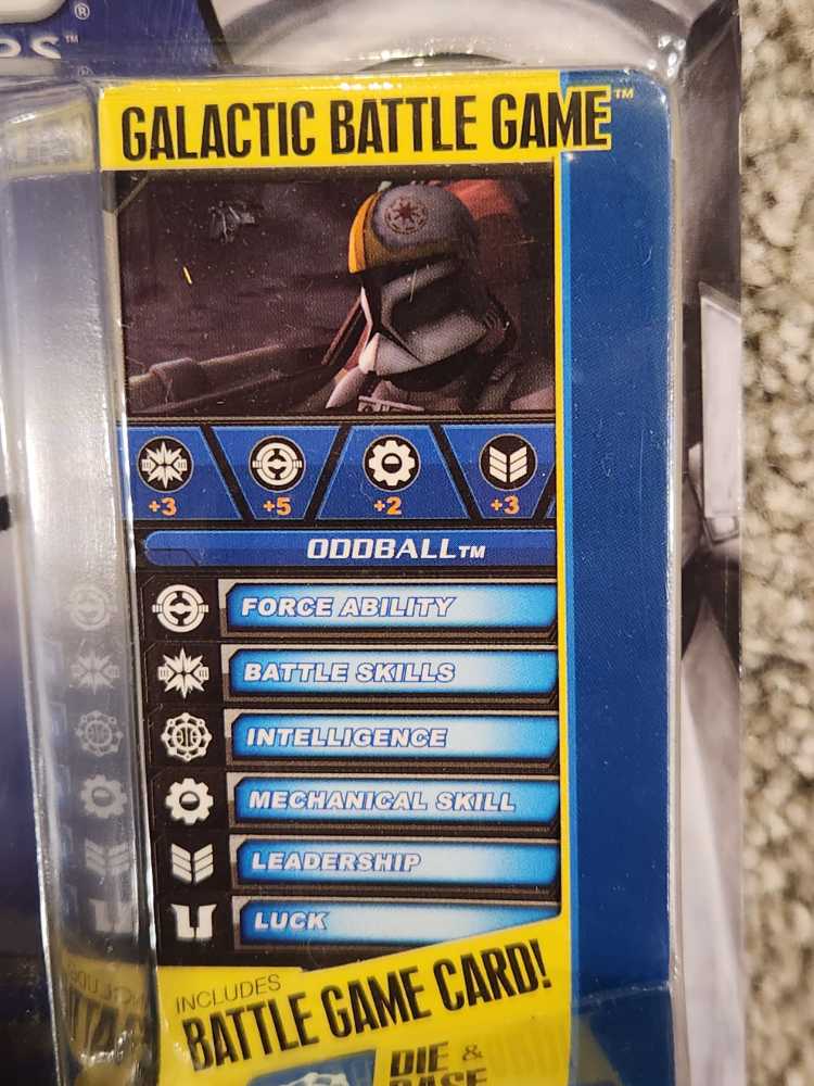 Clone Pilot Odd Ball - Hasbro (The Clone Wars (2010 - 2011)) action figure collectible [Barcode 653569514480] - Main Image 4