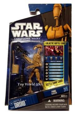 Battle Droid - Hasbro (The Clone Wars (Galactic Battle Game)) action figure collectible [Barcode 653569514787] - Main Image 1