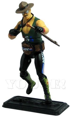 Sgt. Slaughter - Hasbro (G.I. Joe) action figure collectible [Barcode 653569516224] - Main Image 2