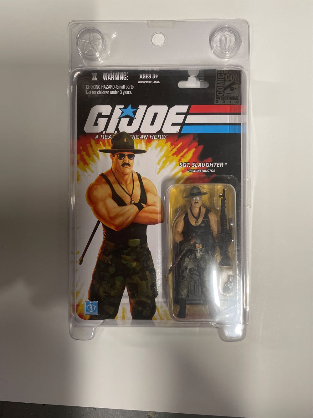SGT. Slaughter - Hasbro (G.I. Joe) action figure collectible [Barcode 653569516255] - Main Image 3