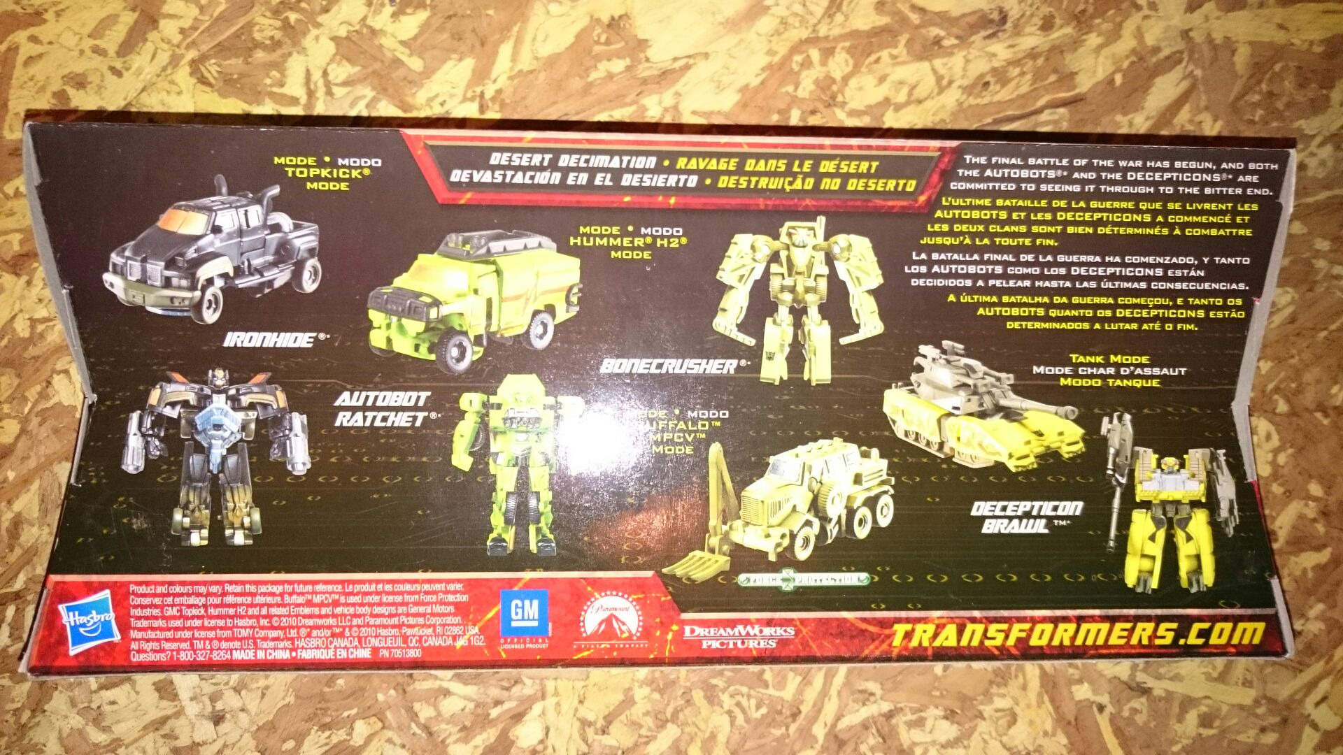 Desert Decimation - Hasbro (Transformers (2007 Movie)) action figure collectible [Barcode 653569518808] - Main Image 2