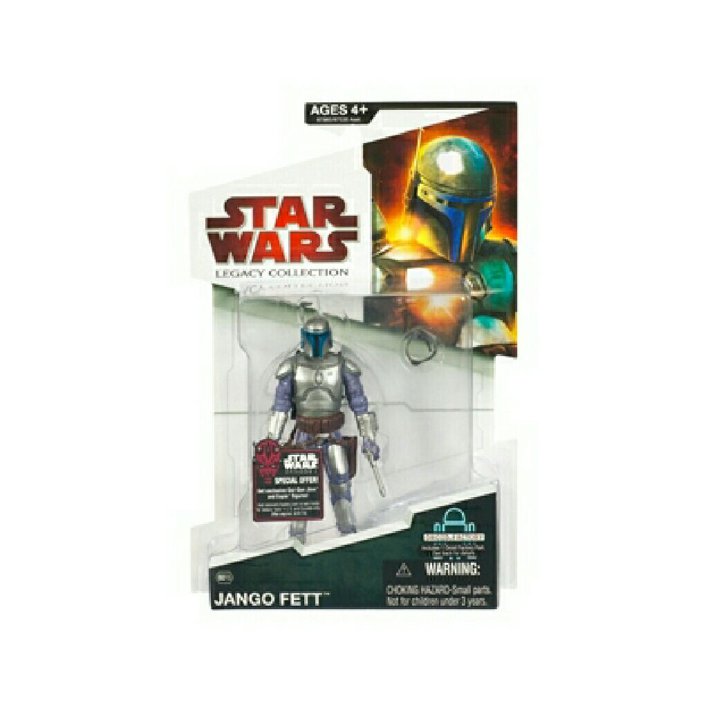 Obi-Wan Kenobi Jango Fett action figures - Hasbro (Ralph McQuarrie Signature Concept Series) action figure collectible [Barcode 653569519492] - Main Image 1