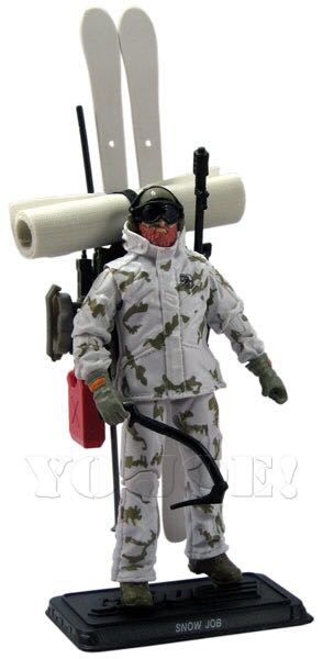 Snow Job - Hasbro (G.I. Joe Pursuit Of Cobra) action figure collectible [Barcode 653569522478] - Main Image 2