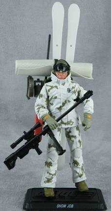 Snow Job - Hasbro (G.I. Joe Pursuit Of Cobra) action figure collectible [Barcode 653569522478] - Main Image 3