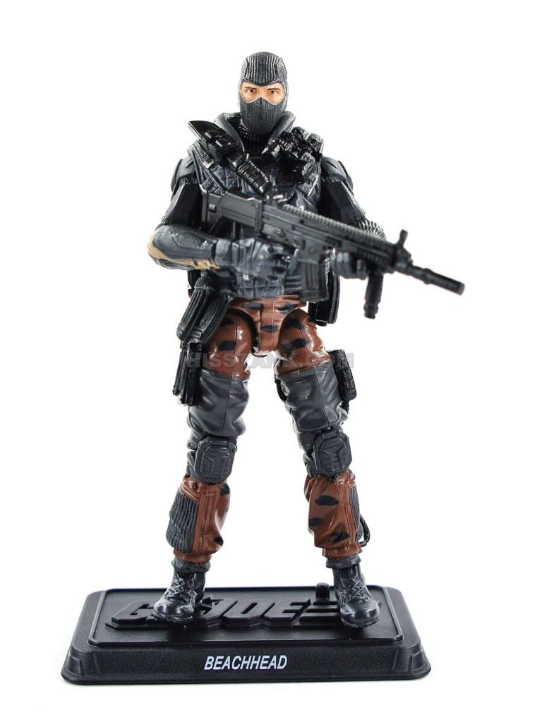 GI Joe Pursuit of Cobra 3 3/4 Inch Action Figure City Strike Beachhead (Urban Combat Specialist) - Hasbro (G.I. Joe: The Pursuit of Cobra) action figure collectible [Barcode 653569522508] - Main Image 2