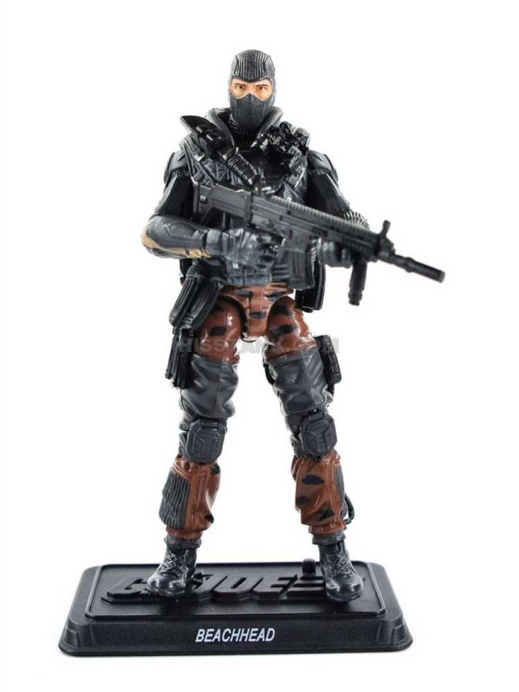 GI Joe Pursuit of Cobra 3 3/4 Inch Action Figure City Strike Beachhead (Urban Combat Specialist) - Hasbro (G.I. Joe: The Pursuit of Cobra) action figure collectible [Barcode 653569522508] - Main Image 3