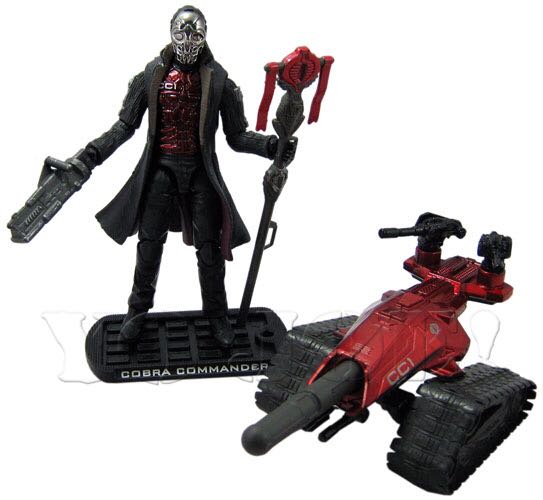 Cobra Commander - Hasbro (G.I. Joe: The Pursuit of Cobra) action figure collectible [Barcode 653569522539] - Main Image 2
