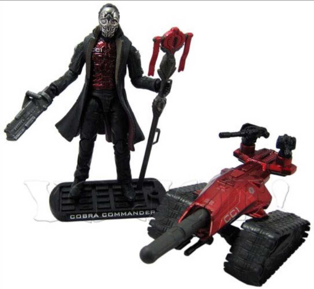 Cobra Commander - Hasbro (G.I. Joe: The Pursuit of Cobra) action figure collectible [Barcode 653569522539] - Main Image 3