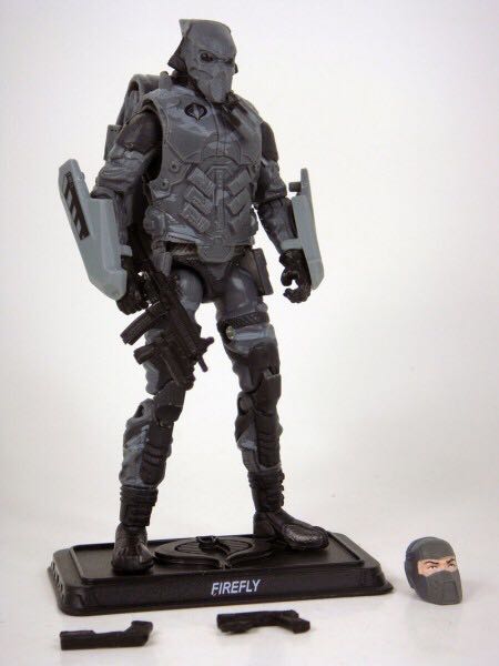 Firefly (Cobra Saboteur) - Hasbro - G.I. Joe (GI Joe Pursuit of Cobra) action figure collectible [Barcode 653569522553] - Main Image 2