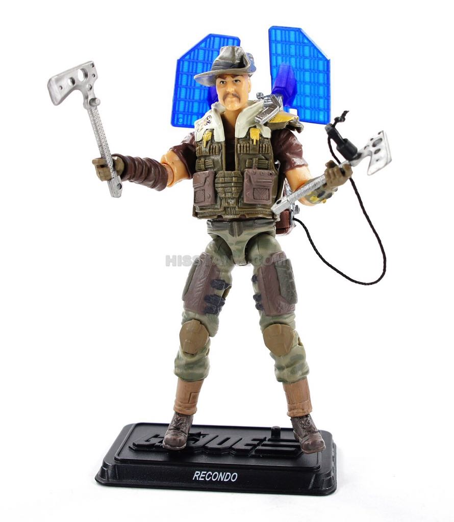 G.I. Joe Pursuit of Cobra: Recondo - Hasbro (GI Joe Pursuit of Cobra) action figure collectible [Barcode 653569522584] - Main Image 2