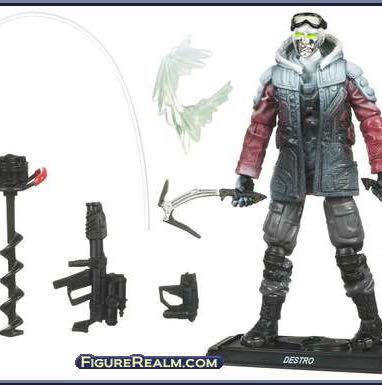 G.I. Joe Pursuit of Cobra: Destro - Hasbro (G.I. Joe: The Pursuit of Cobra) action figure collectible [Barcode 653569522591] - Main Image 2