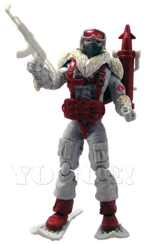 Gi Joe Cobra (V6) Ice Cutter w/ Snow Serpent Officer - Hasbro (Vh - G.I. Joe Pursuit of Cobra Line) action figure collectible [Barcode 653569525219] - Main Image 2