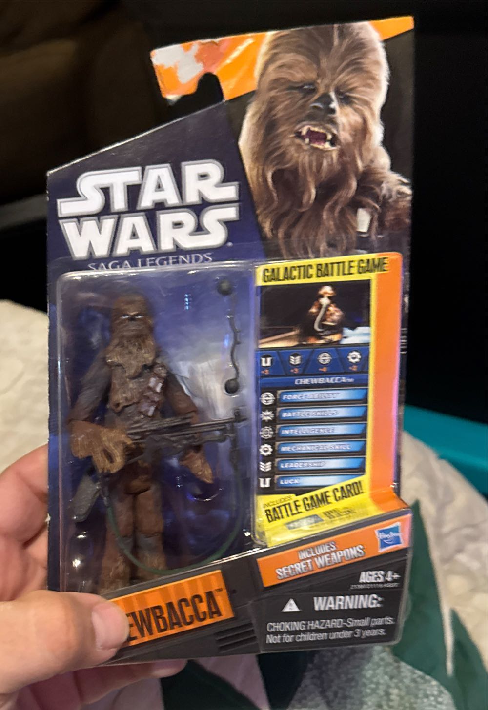 Chewbacca (Repack) - Hasbro (Empire Strikes Back) action figure collectible [Barcode 653569528241] - Main Image 3