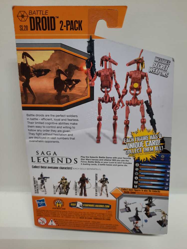 Battle Droid 2-Pack - Hasbro (Attack Of The Clones) action figure collectible [Barcode 653569528340] - Main Image 2