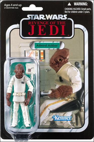 Admiral Ackbar VC22 - Hasbro (Start Wars Episode VI Return Of The Jedi) action figure collectible [Barcode 653569528647] - Main Image 2